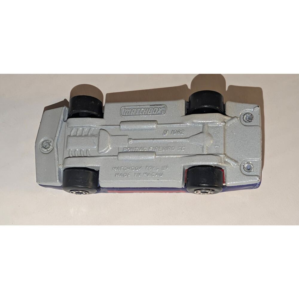 Vintage Matchbox Super Color Changers Pontiac Firebird SE Purple - Picture 5 of 6